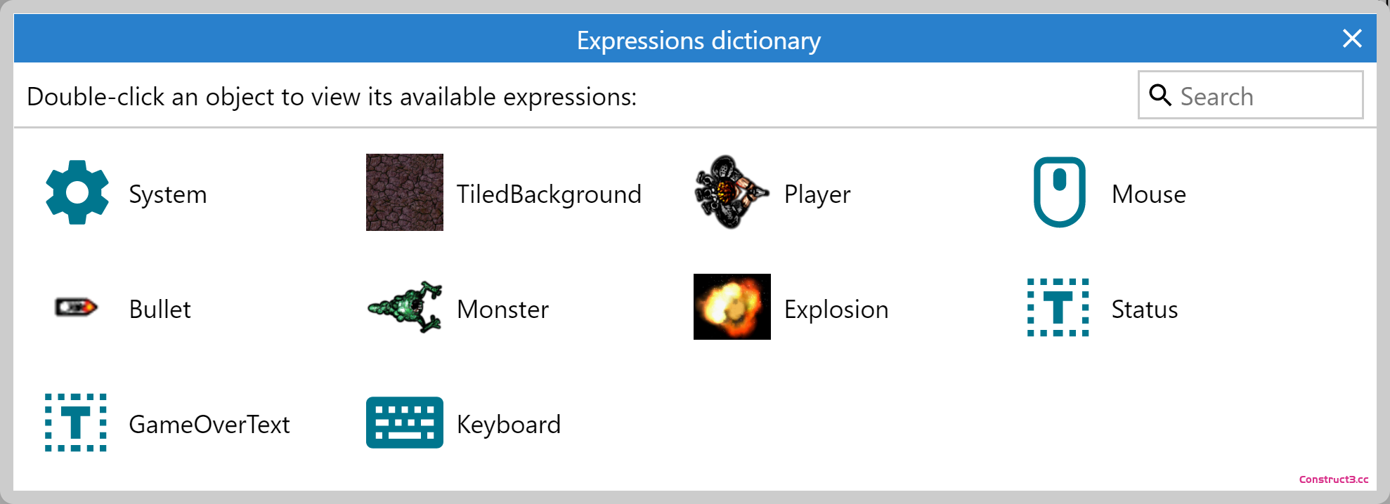 表达式词典 表达式词典