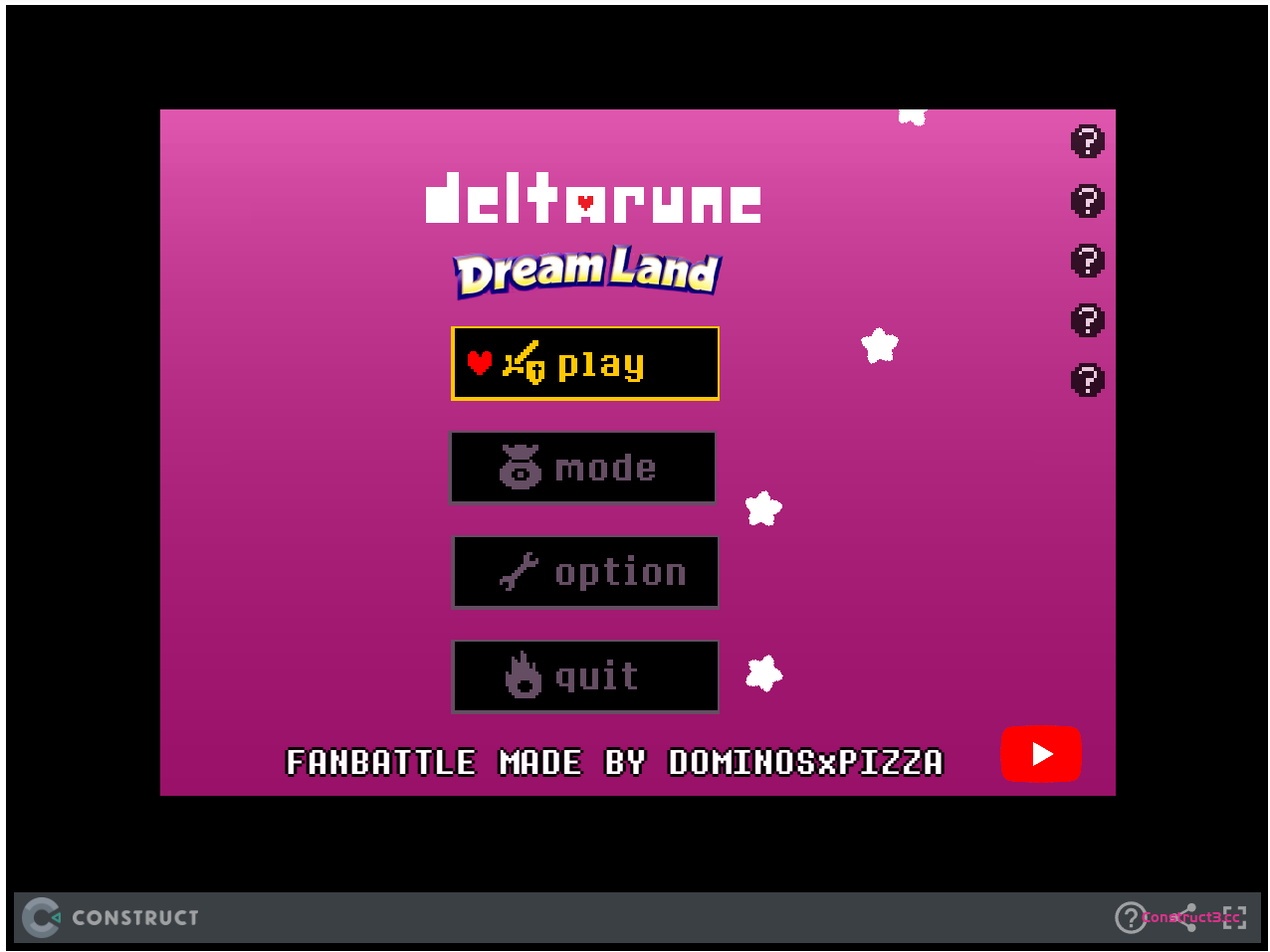 DELTARUNE DREAMLAND SAGA (KIRBY FIGHT) 卡比战斗 DELTARUNE DREAMLAND SAGA (KIRBY FIGHT) 卡比战斗