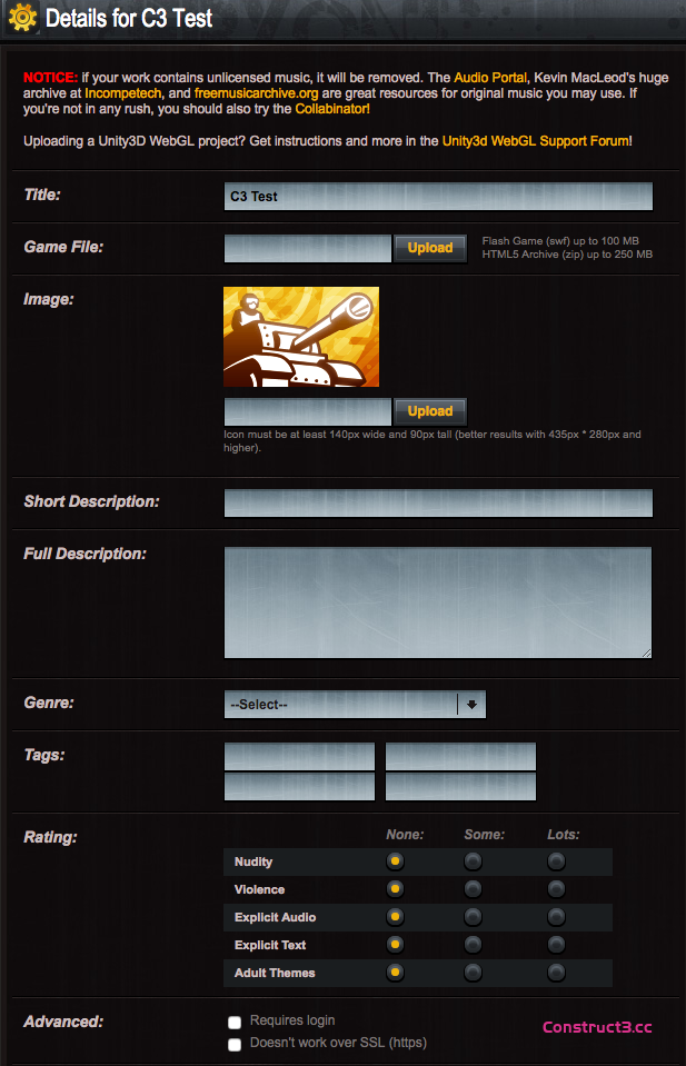 如何将你的游戏发布到 Newgrounds 如何将你的游戏发布到 Newgrounds