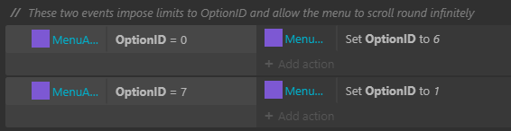 为键盘或游戏手柄输入创建菜单 为键盘或游戏手柄输入创建菜单