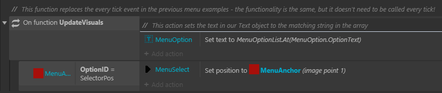 为键盘或游戏手柄输入创建菜单 为键盘或游戏手柄输入创建菜单