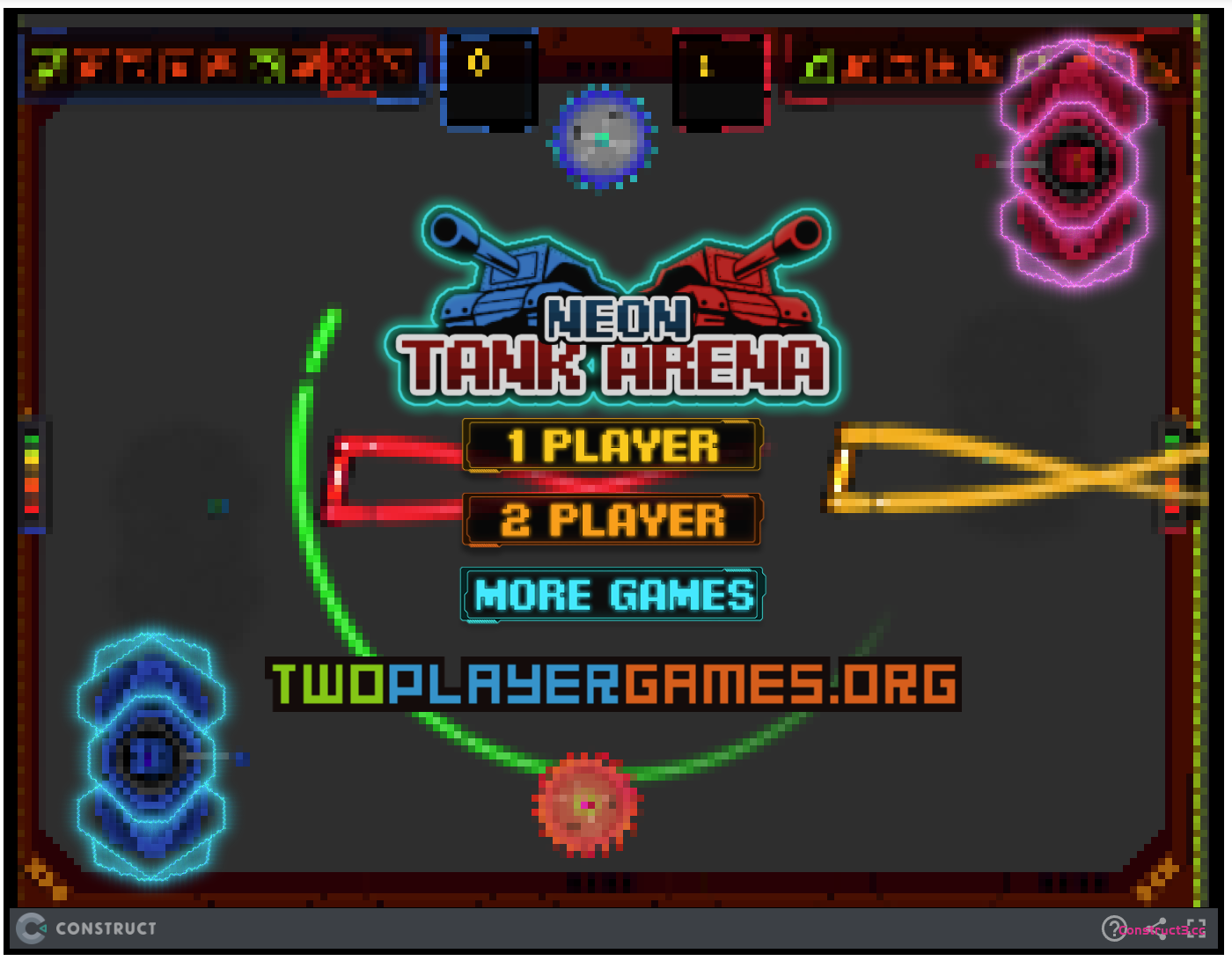 Neon Tank Arena 霓虹坦克竞技场 Neon Tank Arena 霓虹坦克竞技场