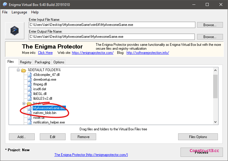 将您的游戏转换为单个.exe 文件 将您的游戏转换为单个.exe 文件