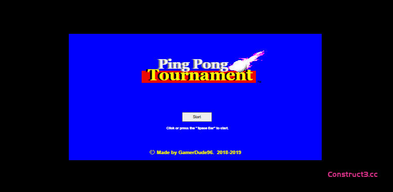 Ping Pong Tournament! (Beta) 乒乓球比赛!(测试版) Ping Pong Tournament! (Beta) 乒乓球比赛!(测试版)