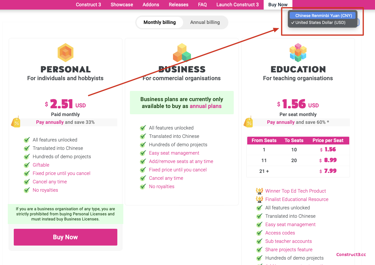 Construct3 一折购买 Construct3 一折购买